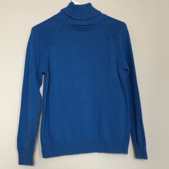 ❄️ Vintage Blue Turtleneck Sweater ❄️ - Picture 2 of 3
